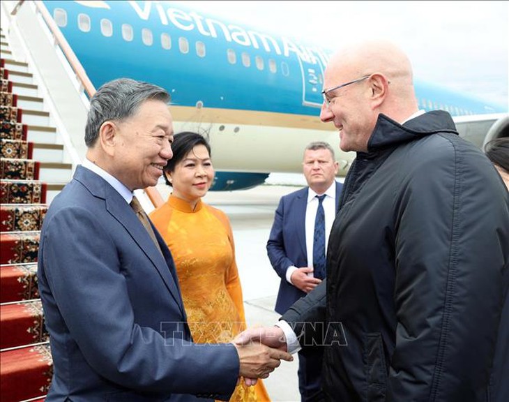 Tổng Bí thư, Chủ tịch nước Tô Lâm cùng Phu nhân bắt đầu thăm cấp Nhà nước Liên bang Nga- Ảnh 2.
