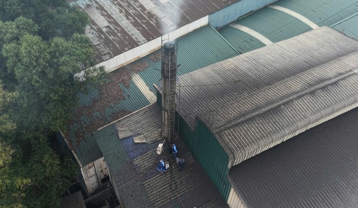 Xả thải vượt quy chuẩn, một doanh nghiệp bị phạt hơn 200 triệu đồng- Ảnh 1.