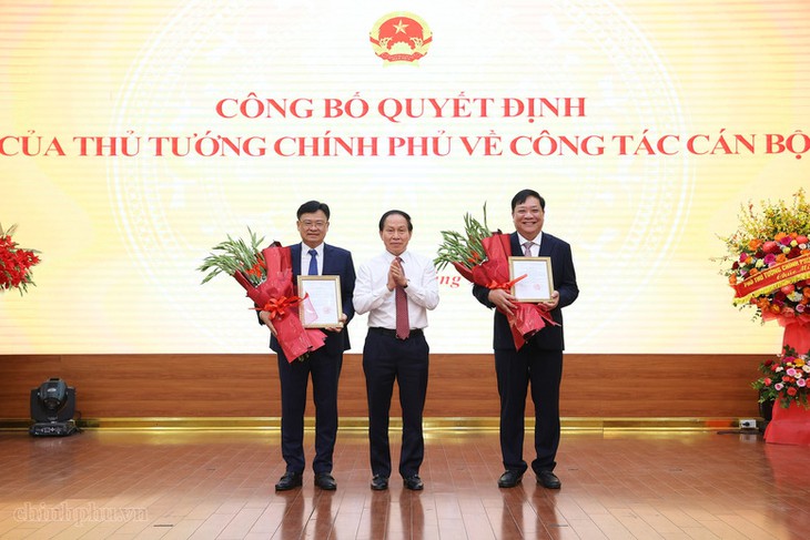 Trao Quyết định bổ nhiệm 2 Phó Tổng Thanh tra Chính phủ- Ảnh 1.