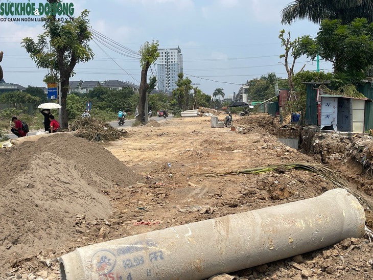 Hiện trạng mở rộng đường 70 qua Tây Mỗ, Xuân Phương- Ảnh 6.
