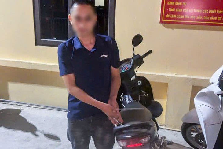 Từ vụ che biển số bằng khẩu trang, Công an bắt giữ đối tượng chuyên trộm cắp - Ảnh 1.