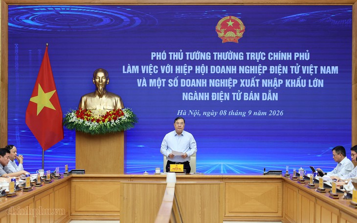 Phó Thủ tướng Thường trực yêu ngành điện tử giảm phụ thuộc nguồn cung nước ngoài- Ảnh 2.
