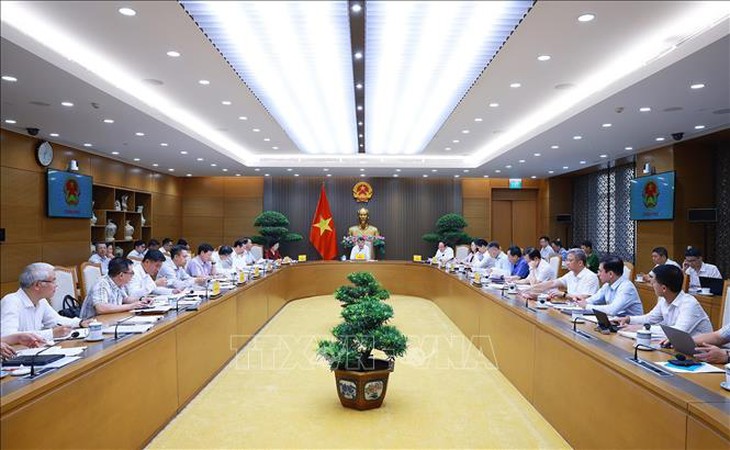 Thủ tướng Lê Minh Hưng làm việc với lãnh đạo Bộ Y tế về một số điều liên quan đến luật trong lĩnh vực y tế- Ảnh 2.