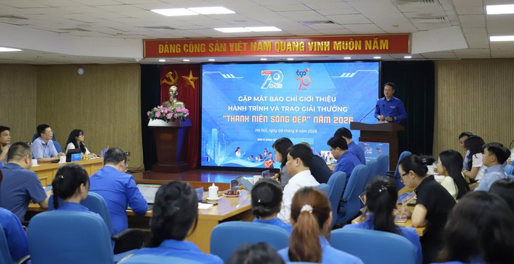 Giải thưởng 'Thanh niên sống đẹp' năm 2026: Tôn vinh những hành động tử tế vì cộng đồng - Ảnh 1.