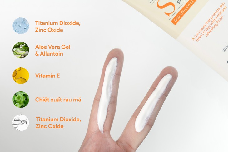 Sunblock Cream Dermafirm SPF 50+ được tin dùng cho làn da tổn thương và phục hồi- Ảnh 1.
