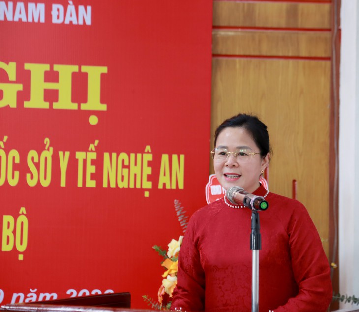 Trung tâm Y tế Nam Đàn có tân Giám đốc - Ảnh 3.