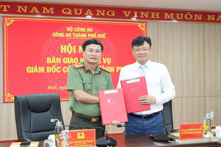 Đại tá Dương Văn Thoan phụ trách Công an TP Huế- Ảnh 1.