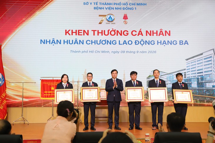Hai lần Anh hùng, Bệnh viện Nhi đồng 1 bước vào hành trình mới - Ảnh 5.