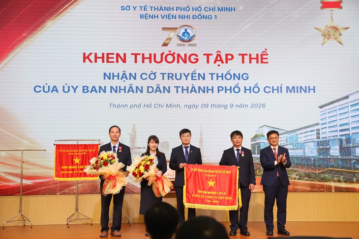 Hai lần Anh hùng, Bệnh viện Nhi đồng 1 bước vào hành trình mới - Ảnh 4.