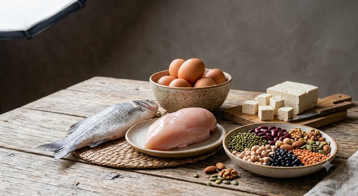 Tuổi 60 nên ăn gì để tránh mất cơ? - Ảnh 2.