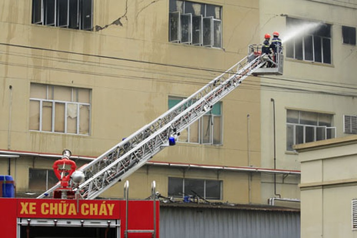 Cháy lớn trong KCX, hàng ngàn công nhân di tản khẩn cấp 5
