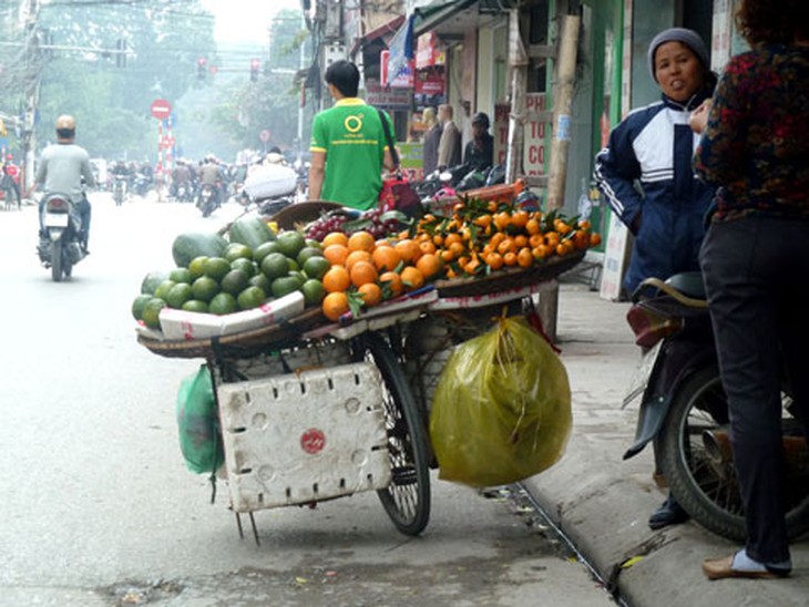"Loạn" quýt nhỏ siêu ngọt "xịn", giá rẻ ở Hà Nội 2