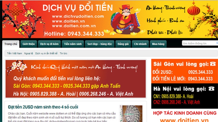 Đổi tiền lẻ dịp tết: Tờ 2 USD giá 3 triệu đồng 1