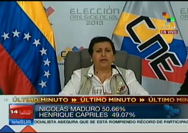 Tổng thống tạm quyền Venezuela Maduro thắng cử 1