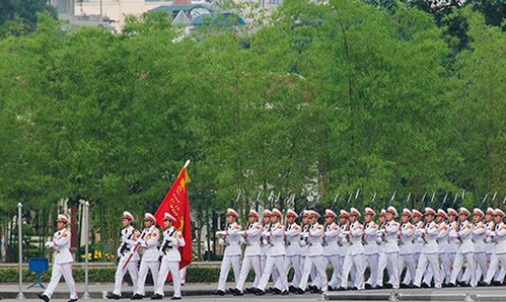 Lễ chào cờ đặc biệt ở Quảng trường Ba Đình trong ngày Sinh nhật Bác 19/5 2