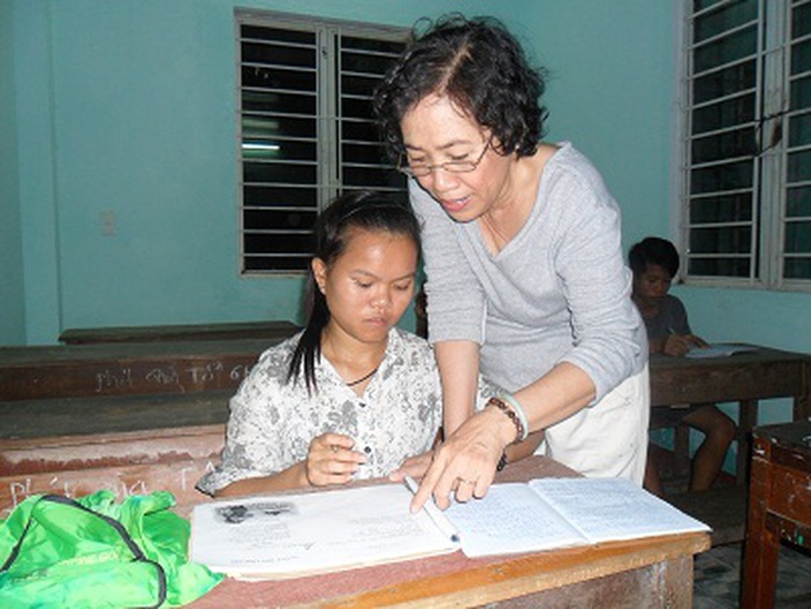 Chuyện về cô Bích “xóa mù” 1