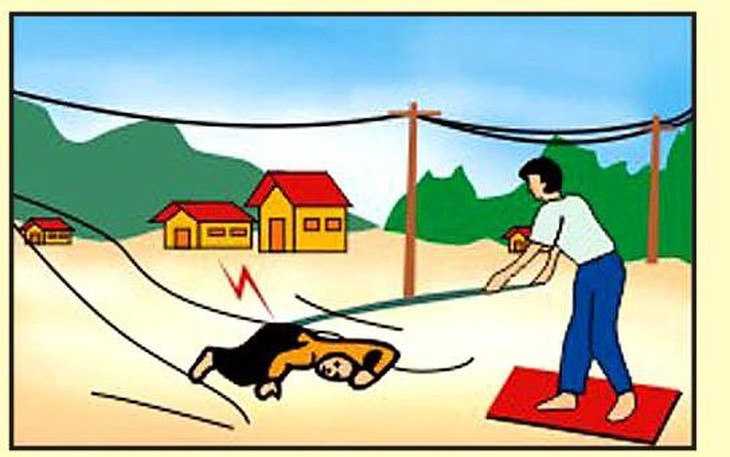 Xử trí khi bị điện giật 1