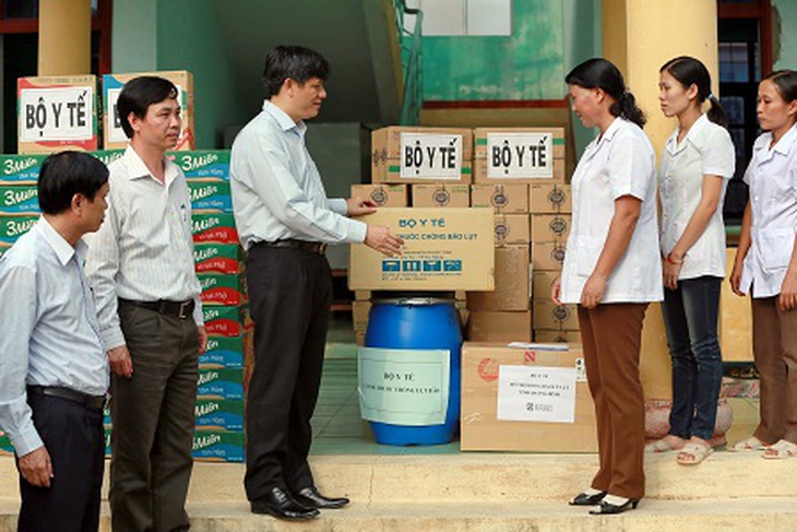 Ngành Y tế khần trương khắc phục hậu quả do bão lụt tại Quảng Bình 1
