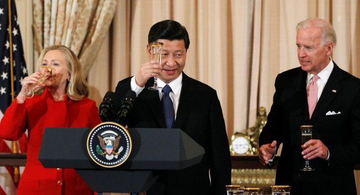 Bầu cử tổng thống Mỹ, Donald Trump, Hillary Clinton, Nước Mỹ, ứng viên Tổng thống Mỹ, Trung Quốc, Biển Đông, TPP
