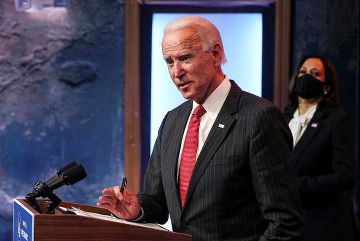 Tổng thống đắc cử nước Mỹ Joe Biden.