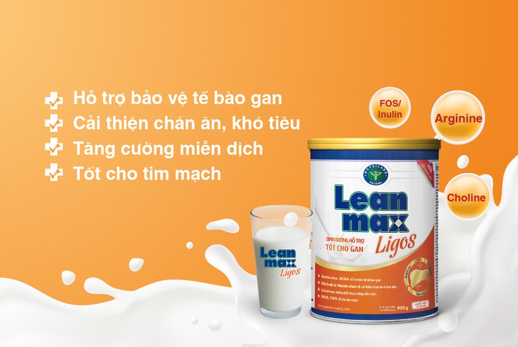  Leanmax Ligos hỗ trợ tốt cho gan bằng những thành phần dinh dưỡng chuyên biệt
