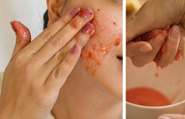 mặt nạ giúp giảm nét mệt mỏi trên gương mặt