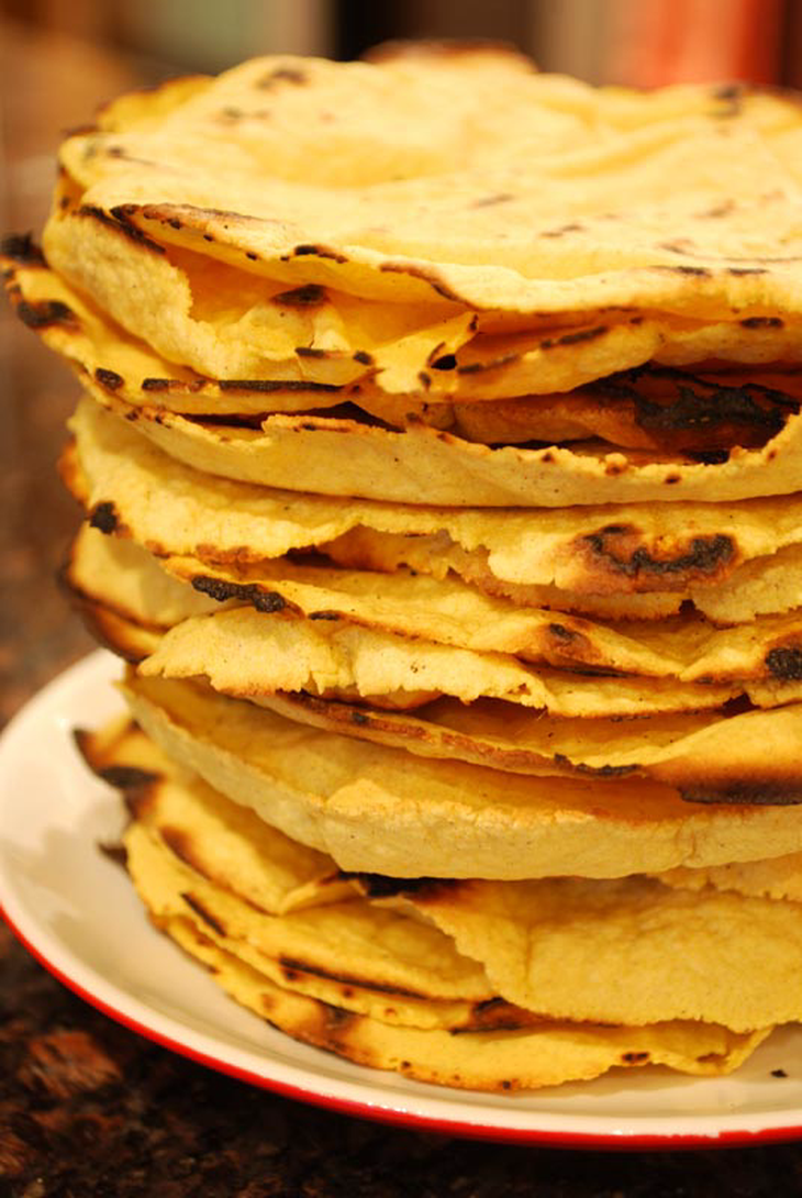 bánh tortilla ngô