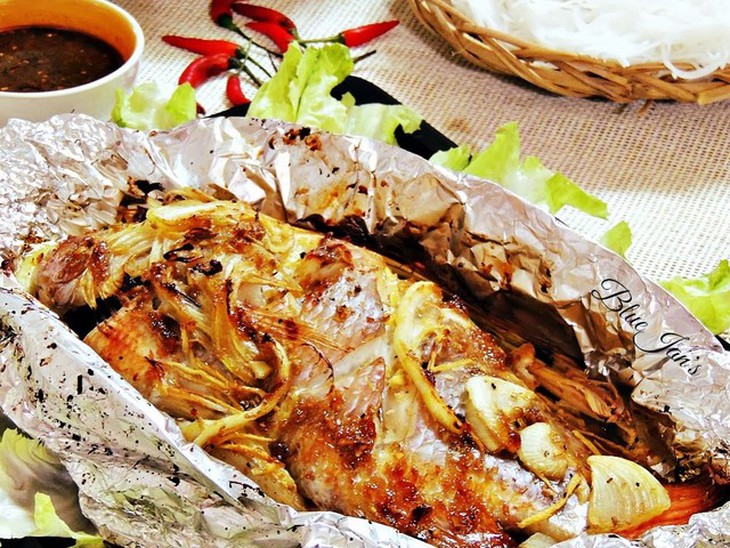 á diêu hồng nướng là món ăn ngon giúp làm đẹp da
