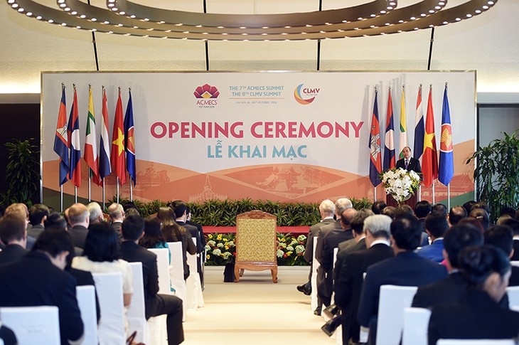 Khai mac Hoi nghi cap cao ACMECS lan thu 7, CLMV lan thu 8