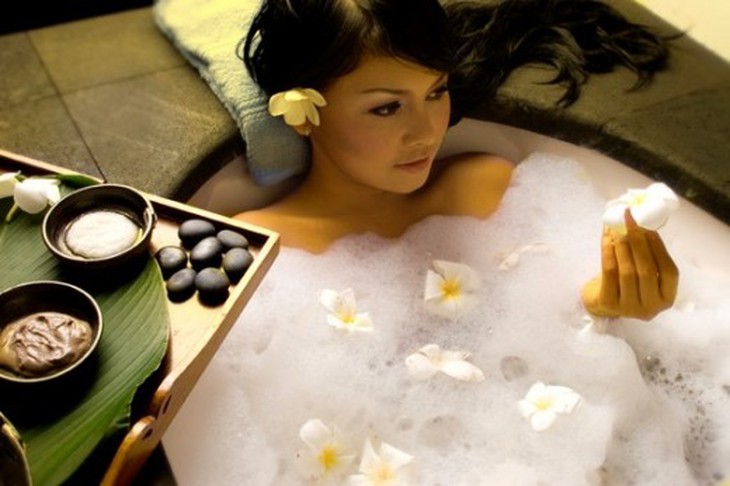 đẹp da nhờ tắm 2