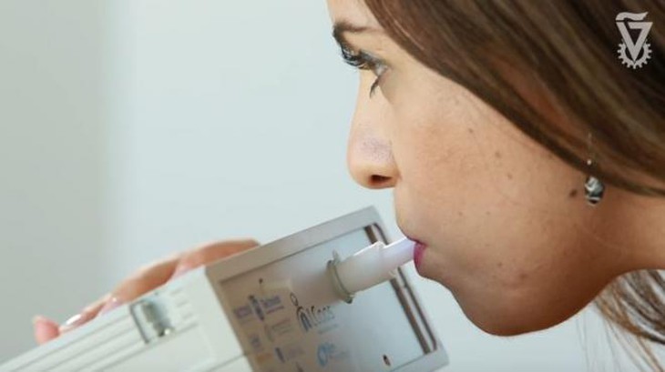 Thiết bị chẩn đoán 17 căn bệnh qua hơi thở