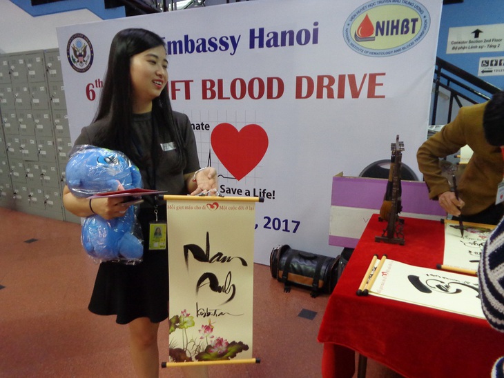 Vẻ đẹp thiên thần của các bạn trẻ tham gia hiến máu 1