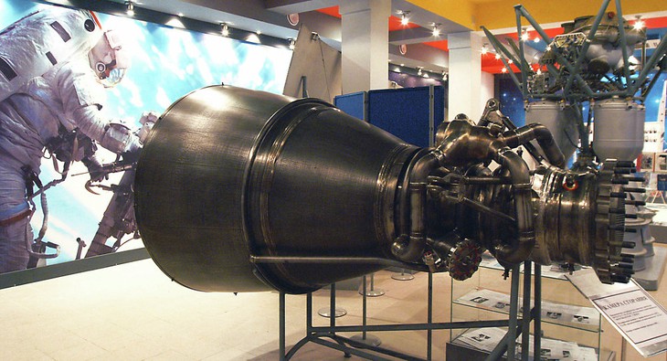 Động cơ tên lửa RD-180 do Nga sản xuất 