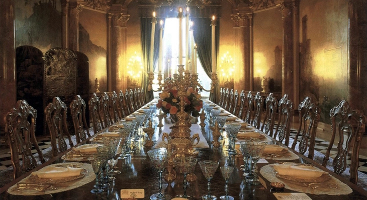 Phòng ăn xa hoa, lộng lẫy ở Mar-a-Lago