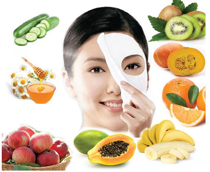 mặt nạ hoa quả chăm sóc da mùa khô hanh
