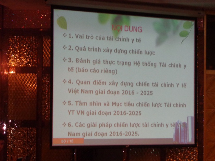 6 nội dung chính trong Chiến lược Tài chính Y tế Việt Nam giai đoạn 2016-2025