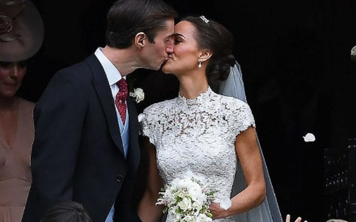 Pippa Middleton lên xe hoa