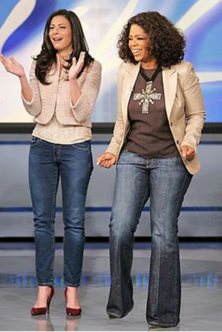 Stylist Stacy London giúp Nữ hoàng truyền hình Oprah Winfrey thêm tự tin hơn với phục trang
