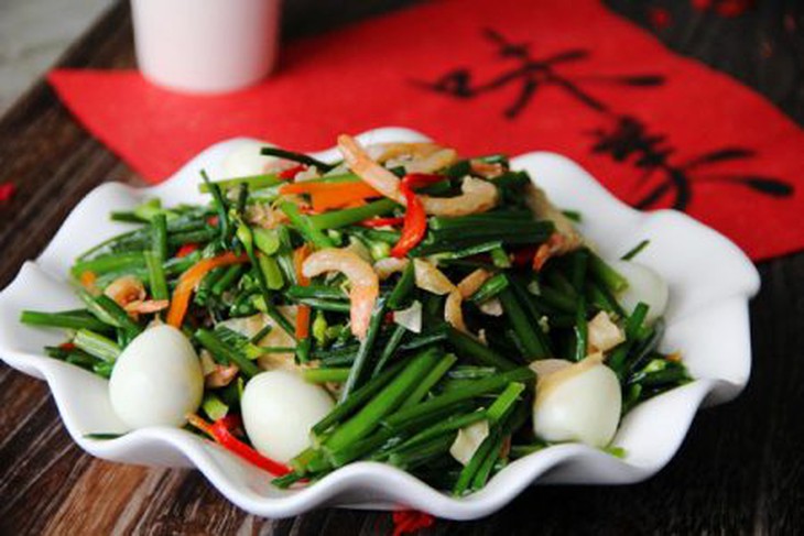 tôm xào hẹ
