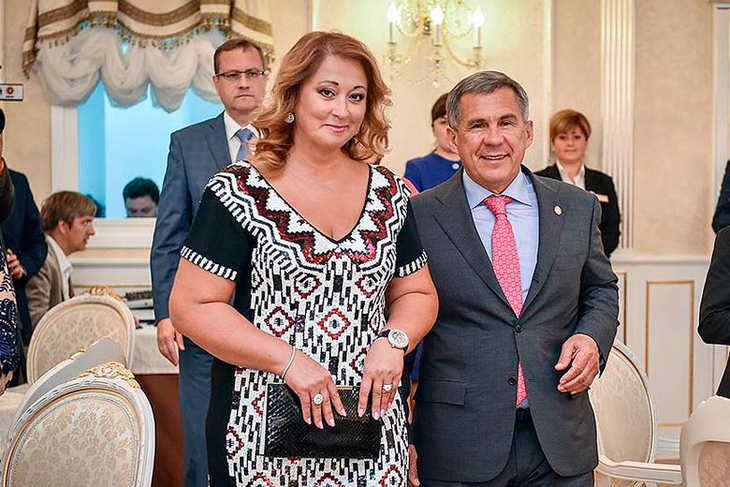 Bà Gulsina Minnikhanova, vợ của thủ hiến Tatarstan