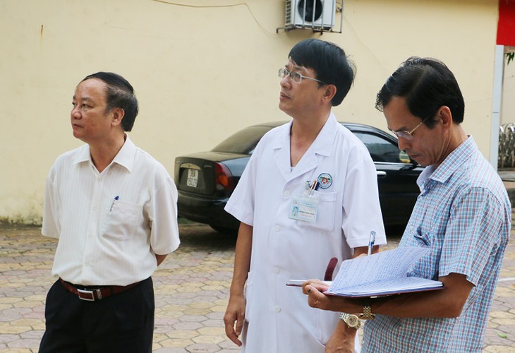Lãnh đạo Sở Y tế Hà Tĩnh kiểm tra tại BVĐK Nghi Xuân