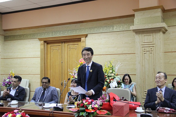 TS.Masaya Kato, Điều phối trưởng Nhóm bệnh lây nhiễm Văn phòng WHO tại Việt Nam