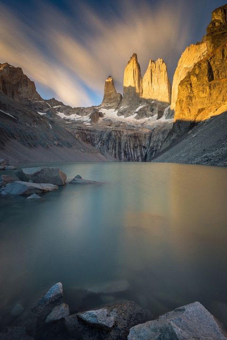 Công viên Quốc gia Torres del Paine, Chile.