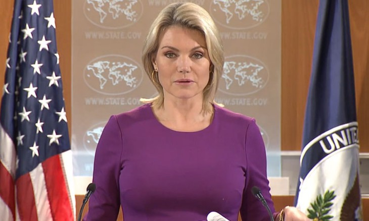 Người phát ngôn Bộ Ngoại giao Mỹ Heather Nauert