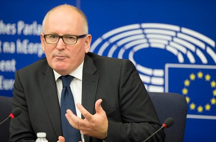 Phó Chủ tịch Ủy ban Châu Âu (EC) Frans Timmermans