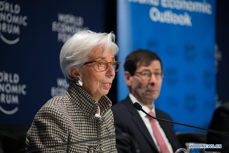 Giám đốc điều hành Quỹ Tiền tệ Quốc tế (IMF) Christine Lagarde