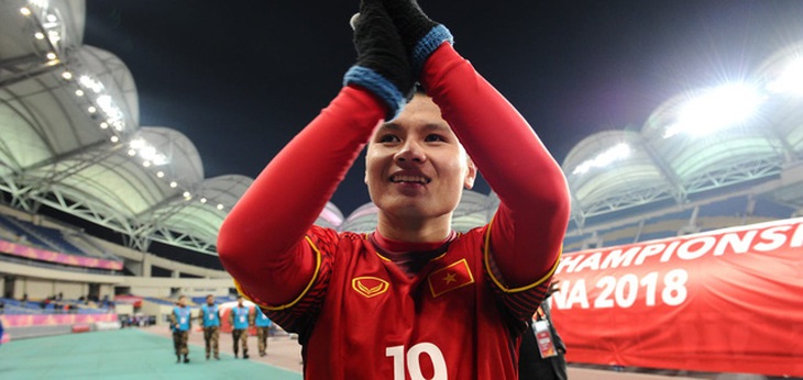 Tiền đạo Quang Hải 