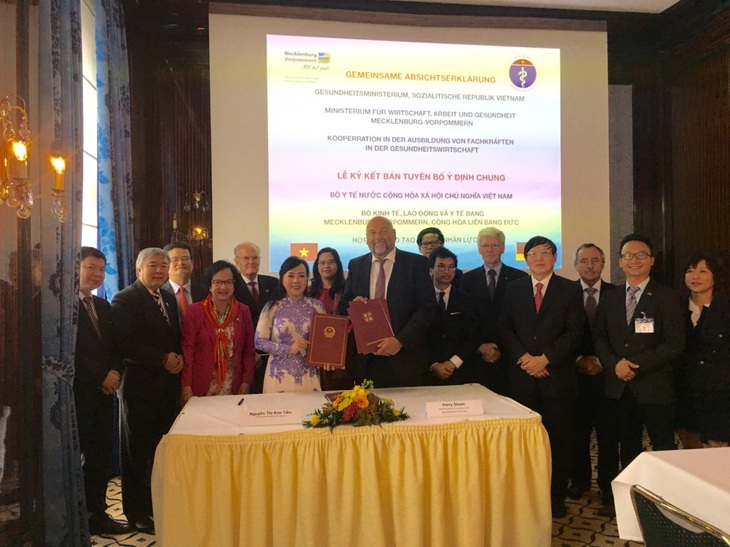 Ký MOU y tế với Đức nhân dịp Hội nghị G20 (7-8/7/2017)