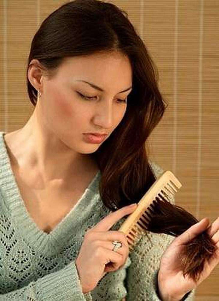 đối phó với nỗi lo rụng tóc