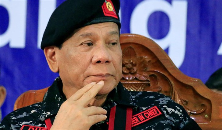 Tổng thống Philippines Rodrigo Duterte